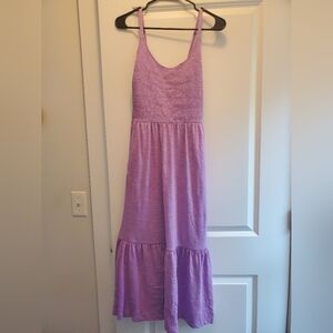 Gap Purple Maxi Dress